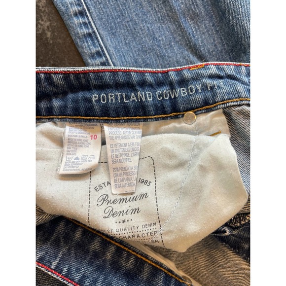 Vintage Tommy Hilfiger Portland Cowboy fit - Distressed Denim - Size 10 - Picture 3 of 9